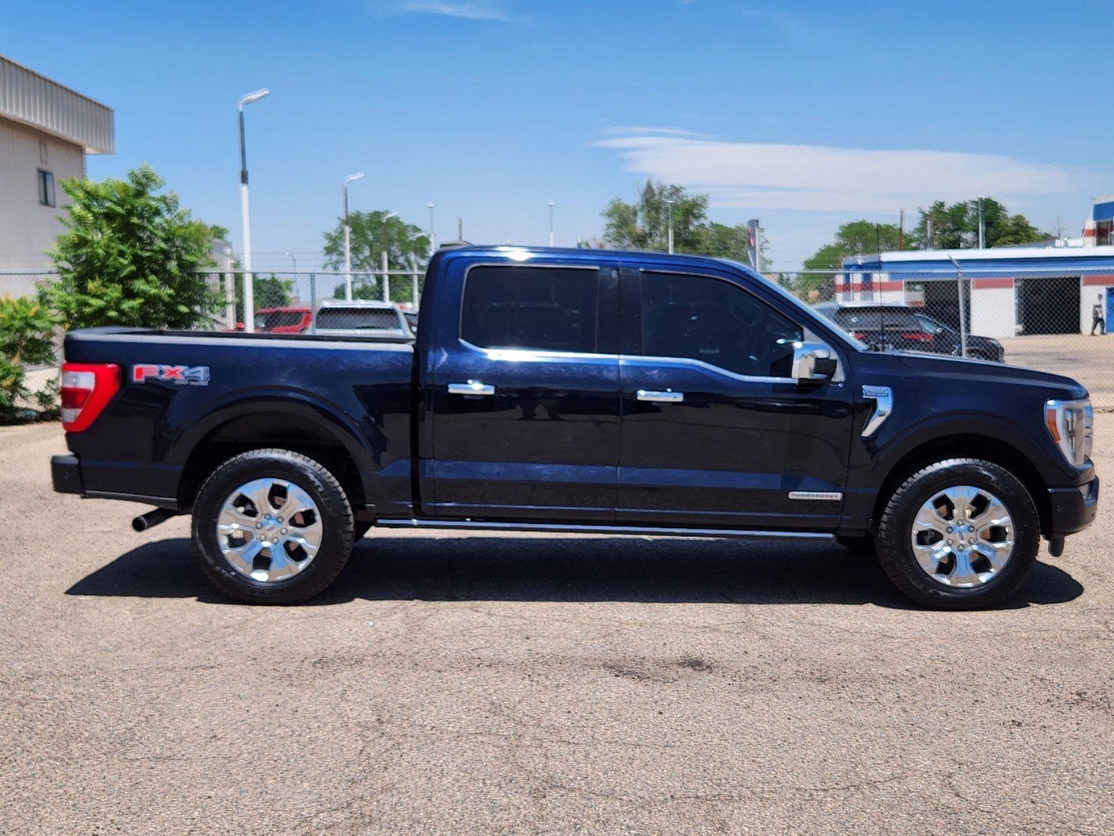 Used 2021 Ford F-150 Platinum with VIN 1FTFW1ED5MFB78631 for sale in Thornton, CO