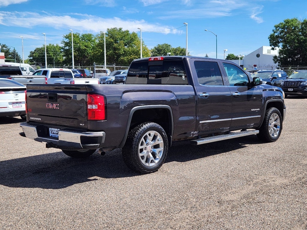 Used 2015 GMC Sierra 1500 4WD Crew Cab 153.0" SLT Crew Cab Pickup