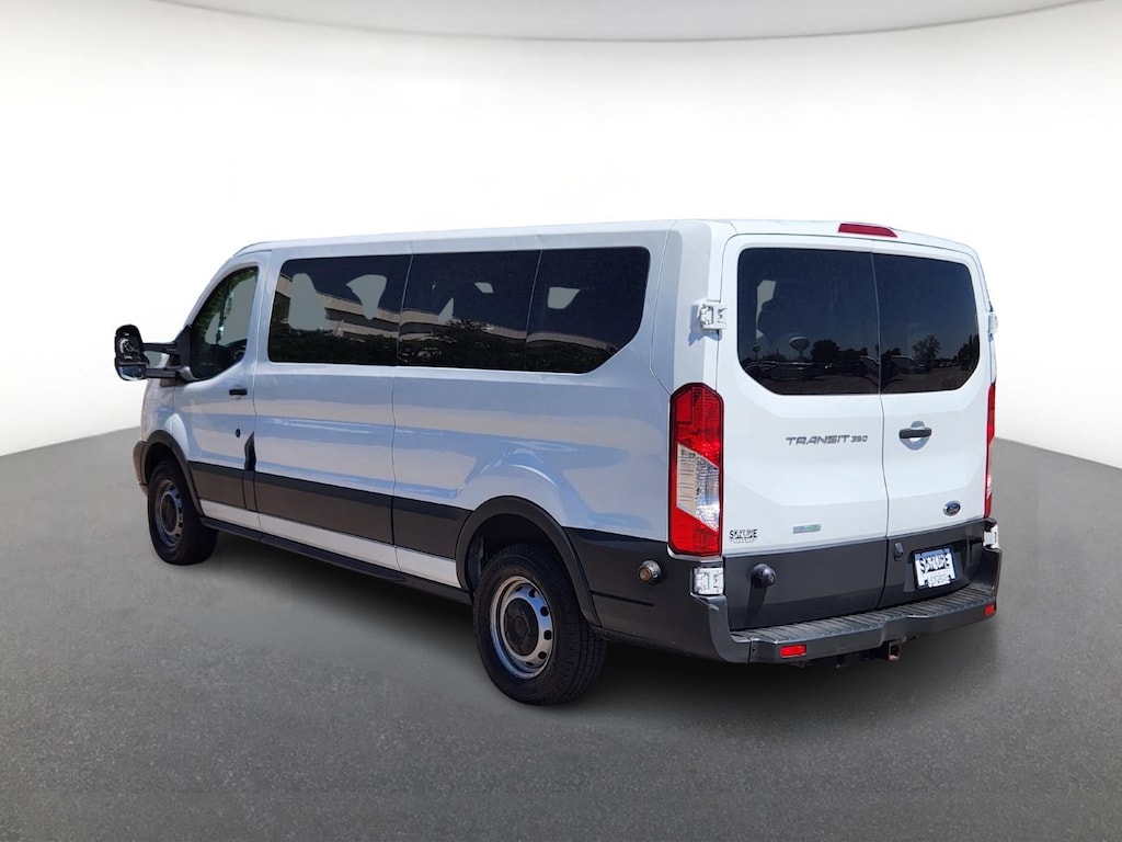 Used 2016 Ford Transit Wagon T-350 148" Low Roof XL Sliding RH Dr Full-size Passenger Van