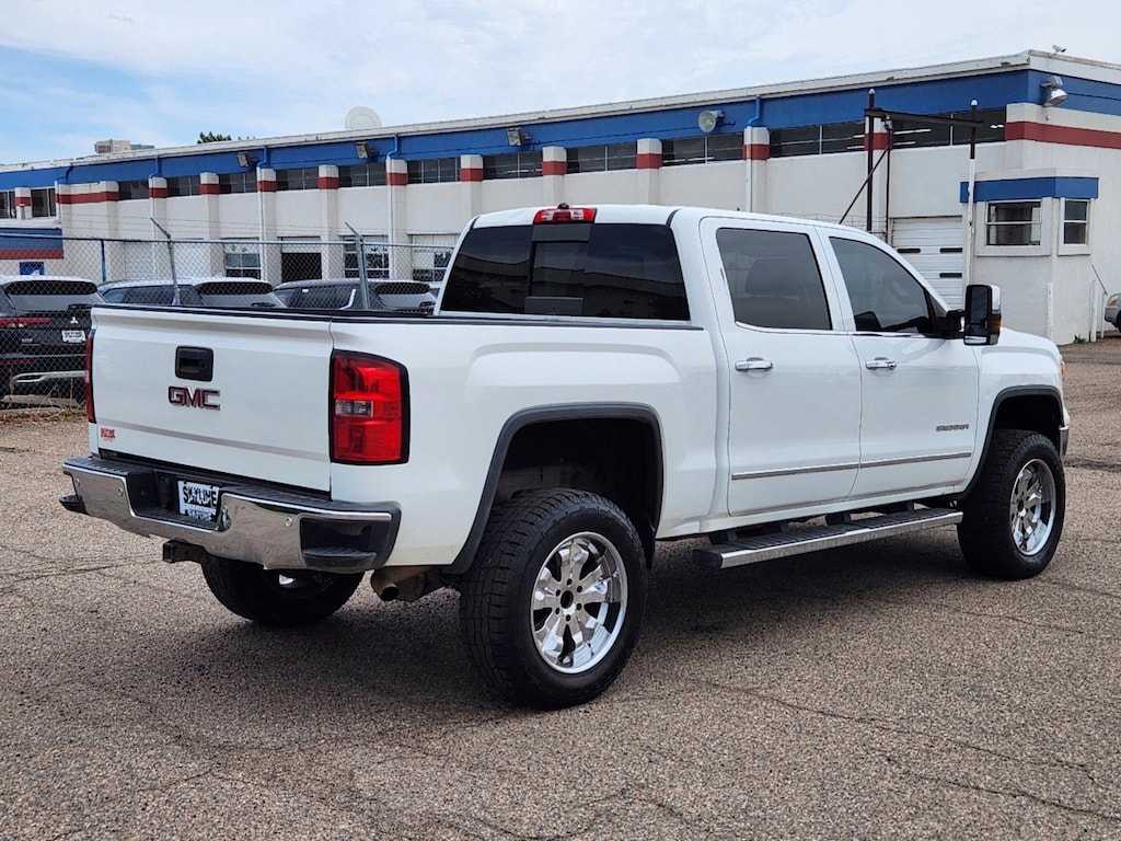 Used 2015 GMC Sierra 1500 4WD Crew Cab 143.5" SLT Crew Cab Pickup