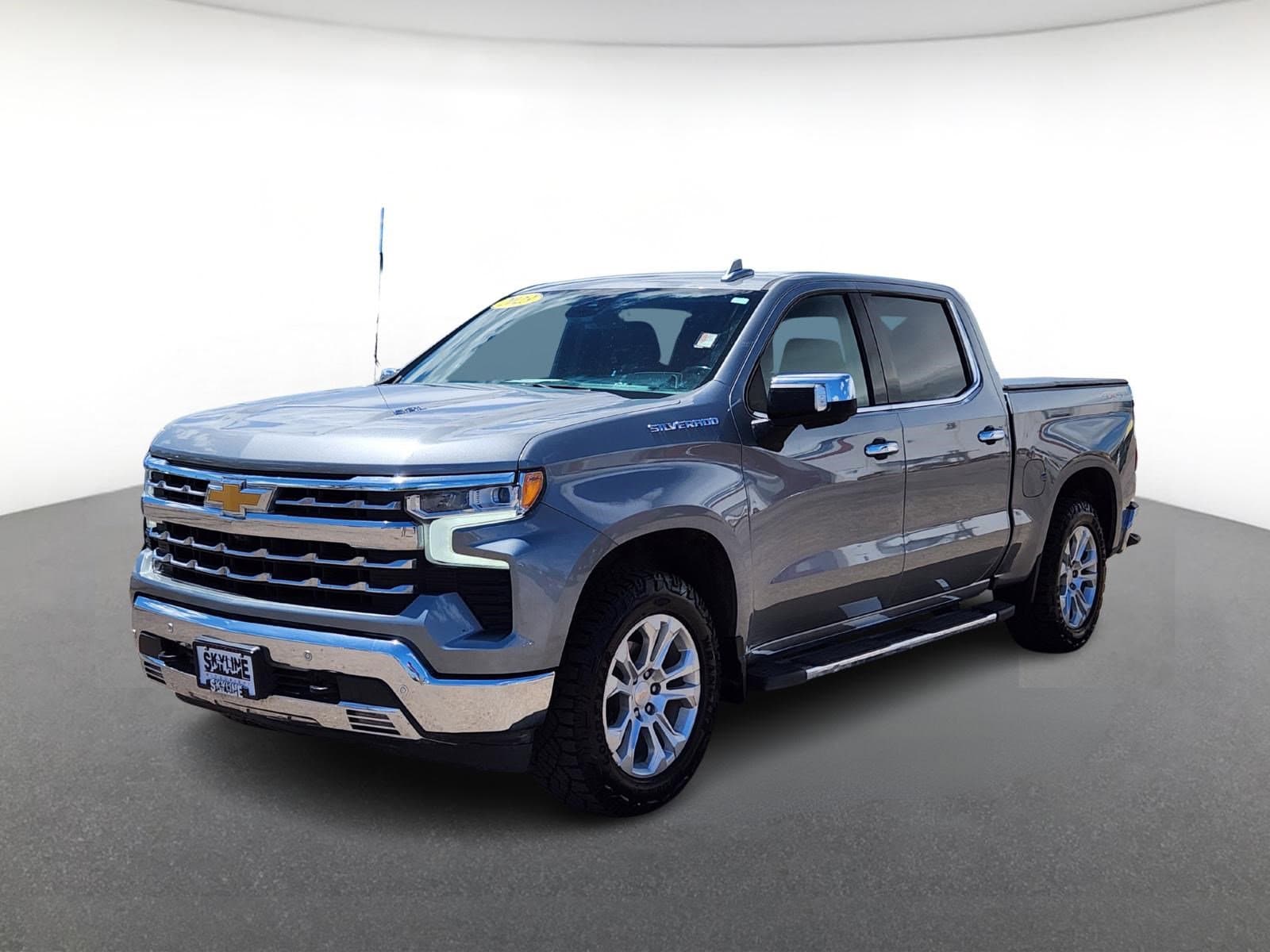 Used 2023 Chevrolet Silverado 1500 LTZ with VIN 1GCUDGEL9PZ179985 for sale in Thornton, CO