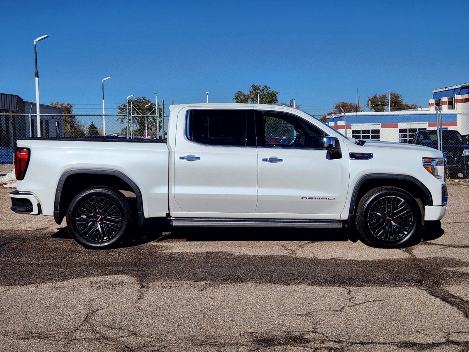 Used 2022 GMC Sierra 1500 Limited Denali with VIN 3GTU9FELXNG160354 for sale in Thornton, CO