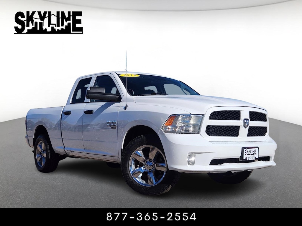 Used 2019 Ram 1500 Classic Express 4x4 Quad Cab 6'4" Box Crew Cab Pickup
