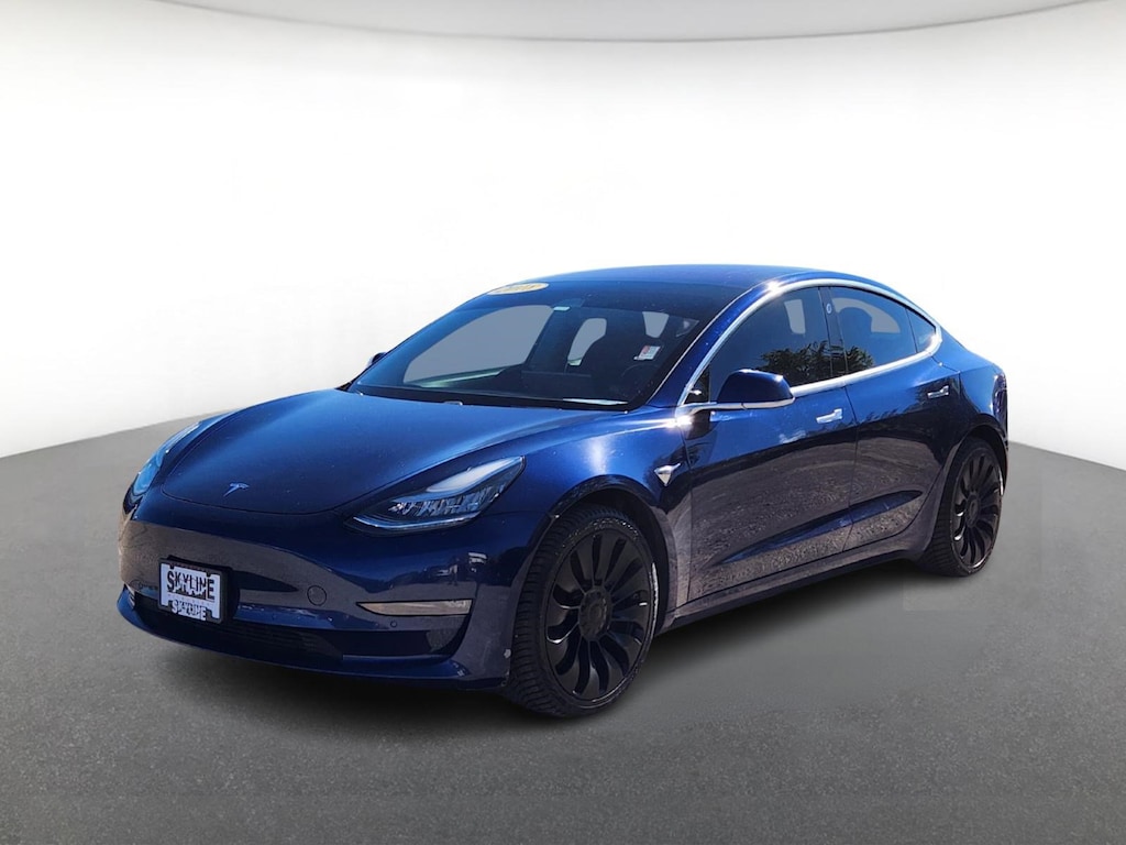 Used 2018 Tesla Model 3 Long Range Battery AWD 4dr Car