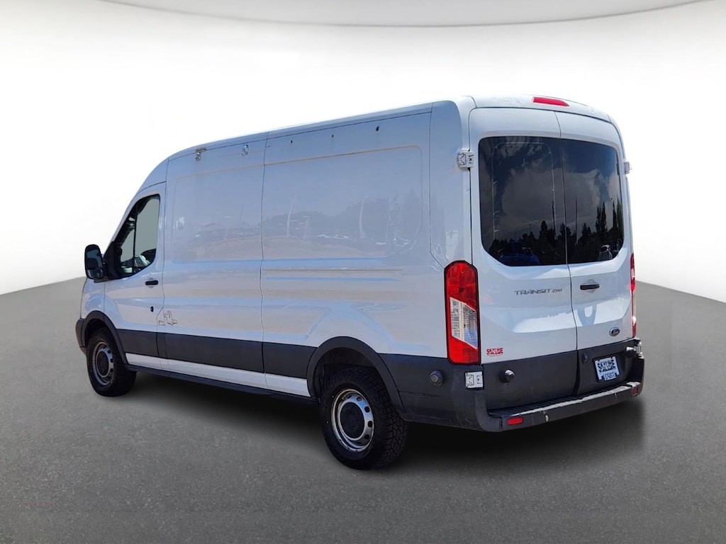 Used 2016 Ford Transit Cargo Van T-250 148" Med Rf 9000 GVWR Sliding RH Dr Full-size Cargo Van