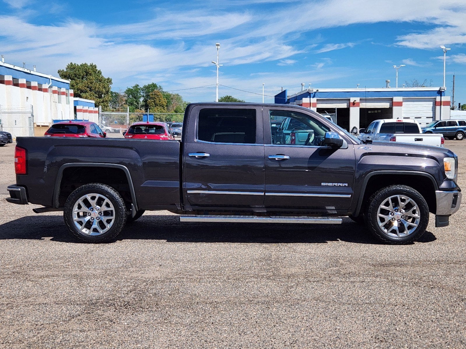 Used 2015 GMC Sierra 1500 SLT with VIN 3GTU2VEC0FG454023 for sale in Thornton, CO