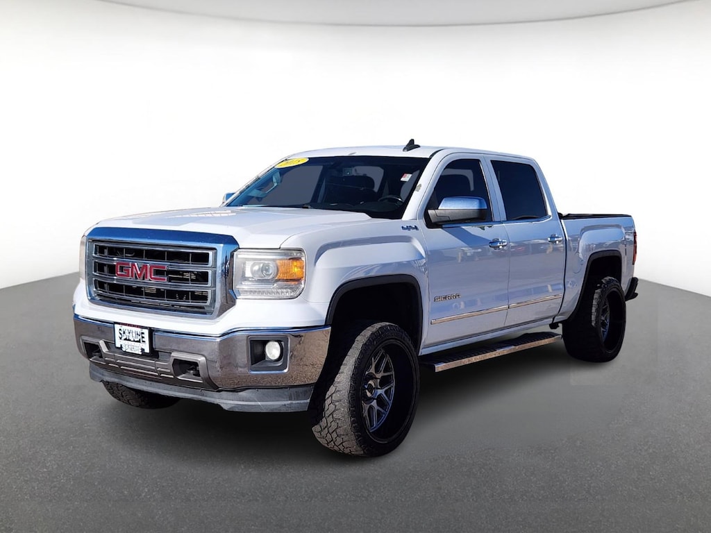 Used 2015 GMC Sierra 1500 4WD Crew Cab 143.5" SLT Crew Cab Pickup