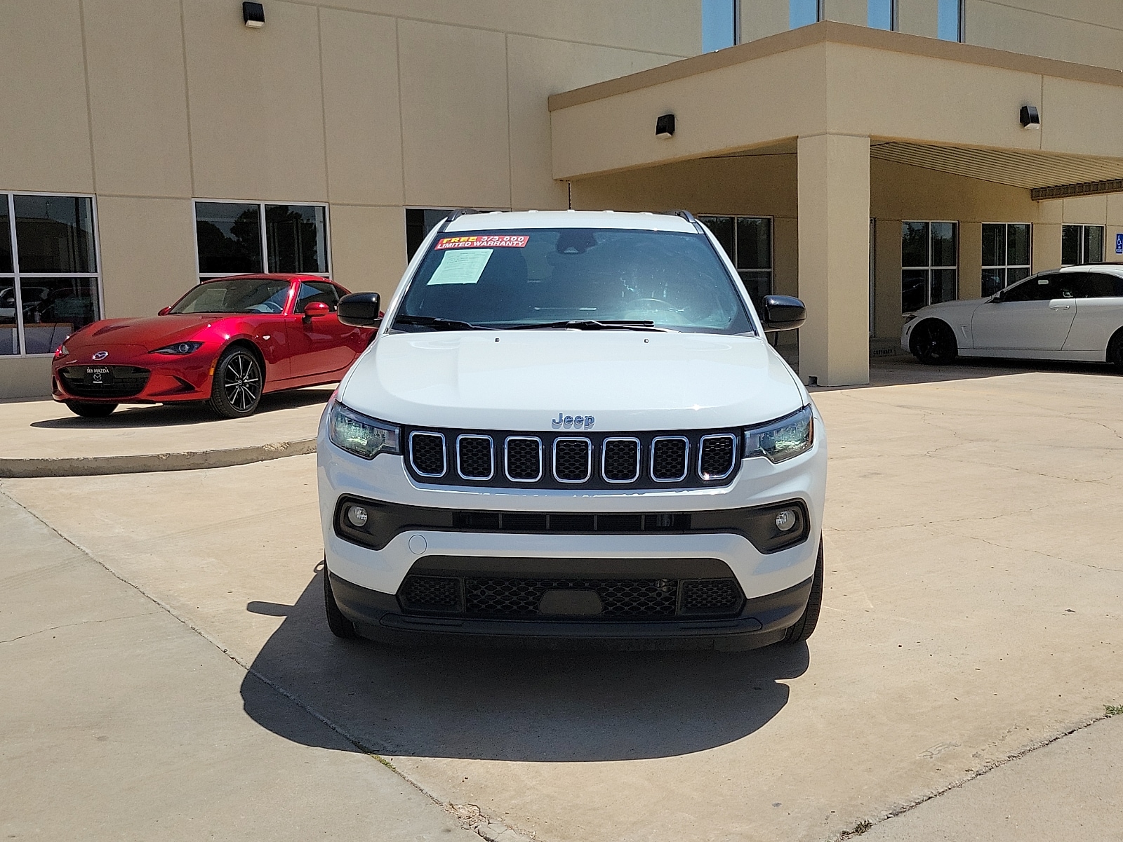 Used 2024 Jeep Compass Latitude with VIN 3C4NJDBNXRT605842 for sale in Odessa, TX