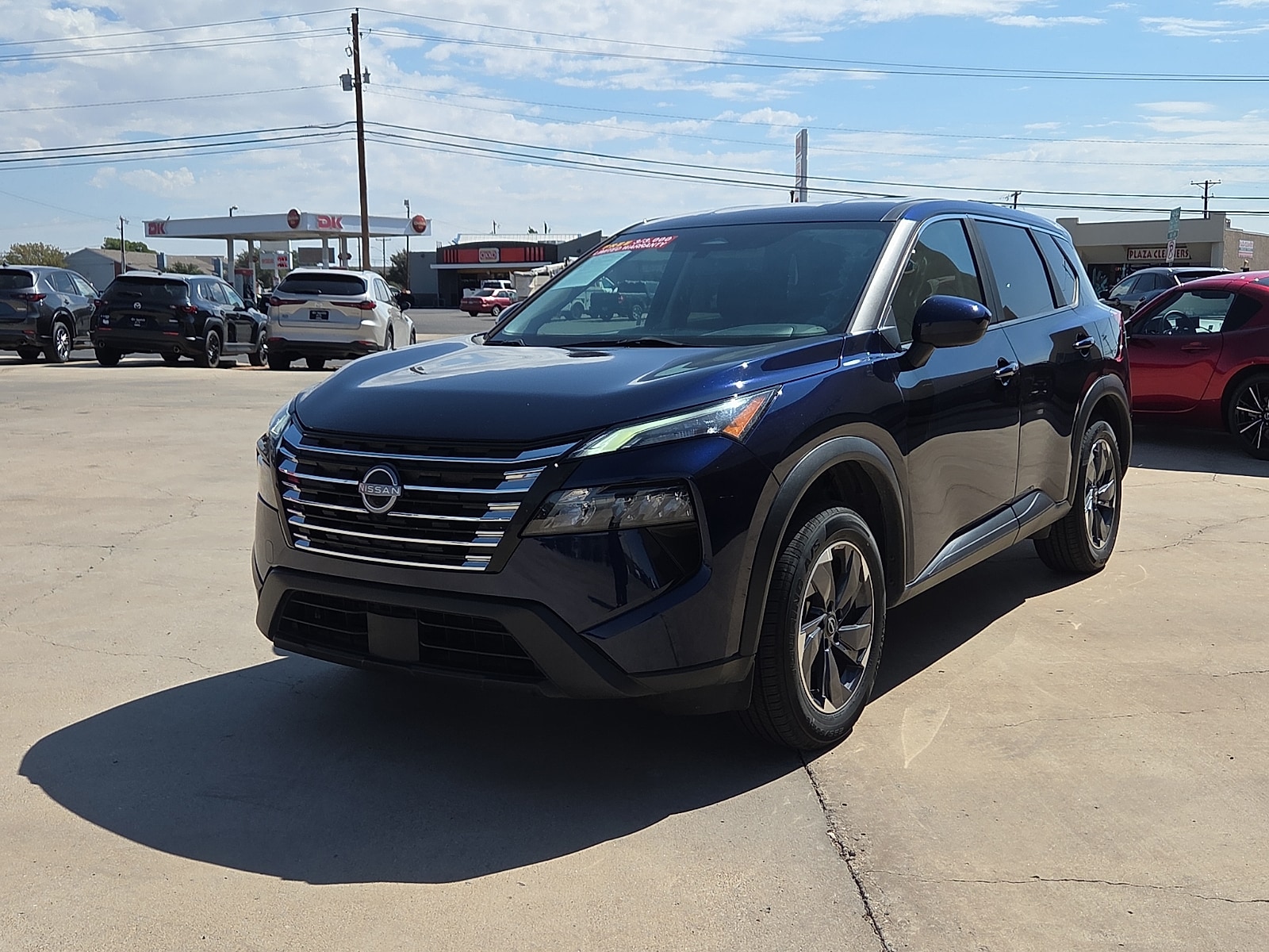Used 2024 Nissan Rogue SV with VIN 5N1BT3BA1RC706750 for sale in Odessa, TX