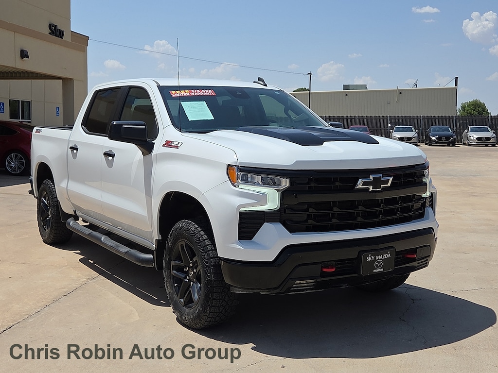 Used 2023 Chevrolet Silverado 1500 LT Trail Boss Truck Crew Cab