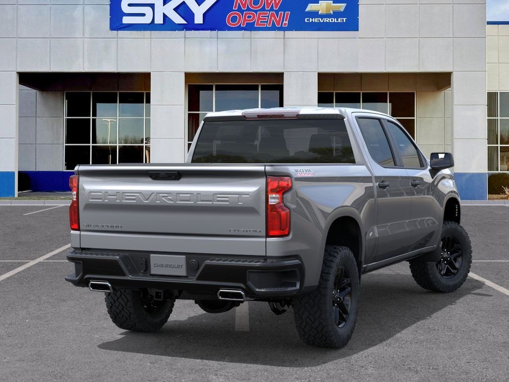 New 2025 Chevrolet Silverado 1500 Custom Trail Boss Truck Crew Cab