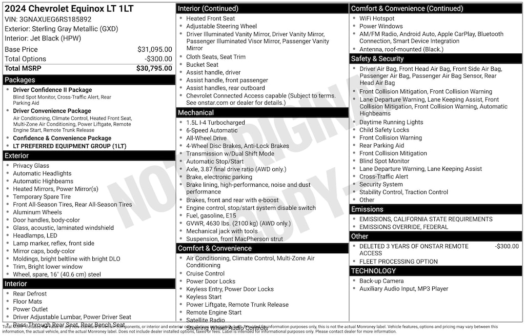 Used 2024 Chevrolet Equinox LT w/1LT SUV