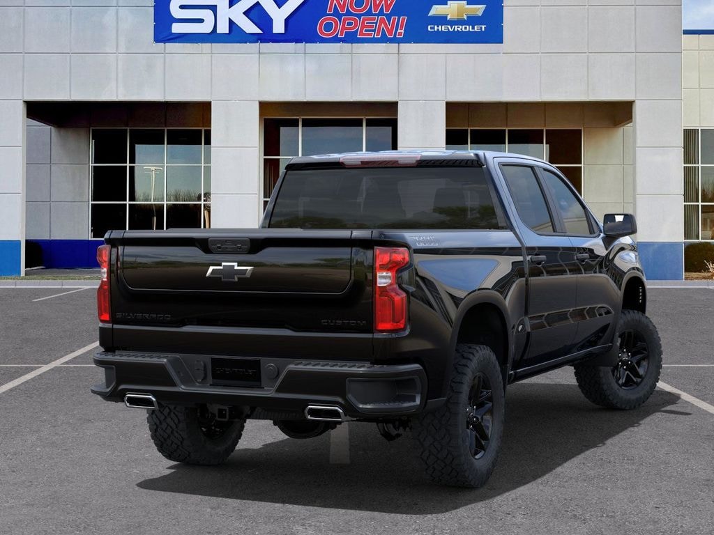 New 2025 Chevrolet Silverado 1500 Custom Trail Boss Truck Crew Cab