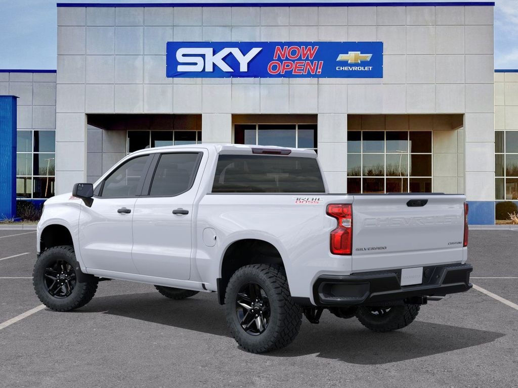 New 2025 Chevrolet Silverado 1500 Custom Trail Boss Truck Crew Cab