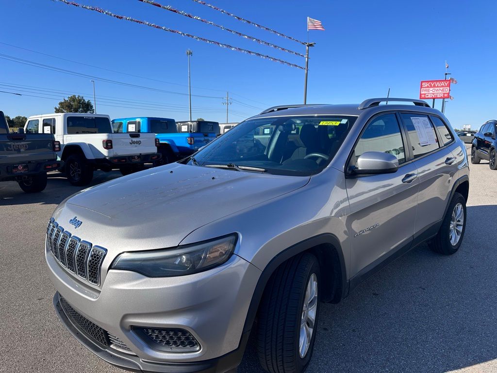Used 2020 Jeep Cherokee Latitude with VIN 1C4PJLCB5LD620267 for sale in Ponca City, OK