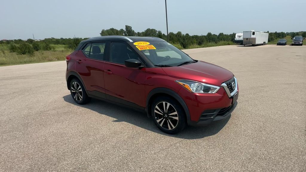 Used 2020 Nissan Kicks SV with VIN 3N1CP5CV2LL503763 for sale in Ponca City, OK