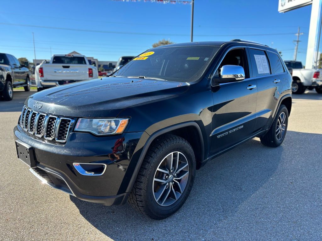 Used 2018 Jeep Grand Cherokee Limited with VIN 1C4RJFBG7JC272305 for sale in Ponca City, OK