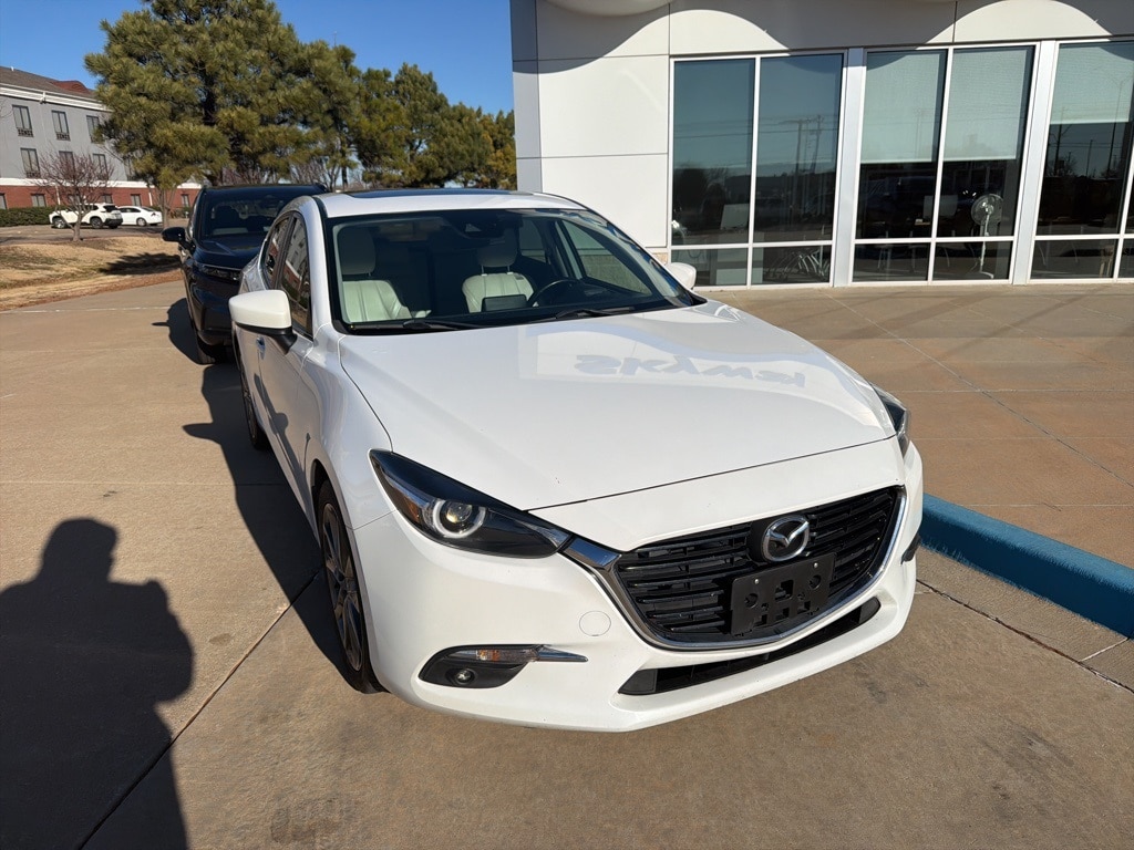 Used 2018 Mazda Mazda3 Grand Touring with VIN 3MZBN1W34JM240987 for sale in Enid, OK