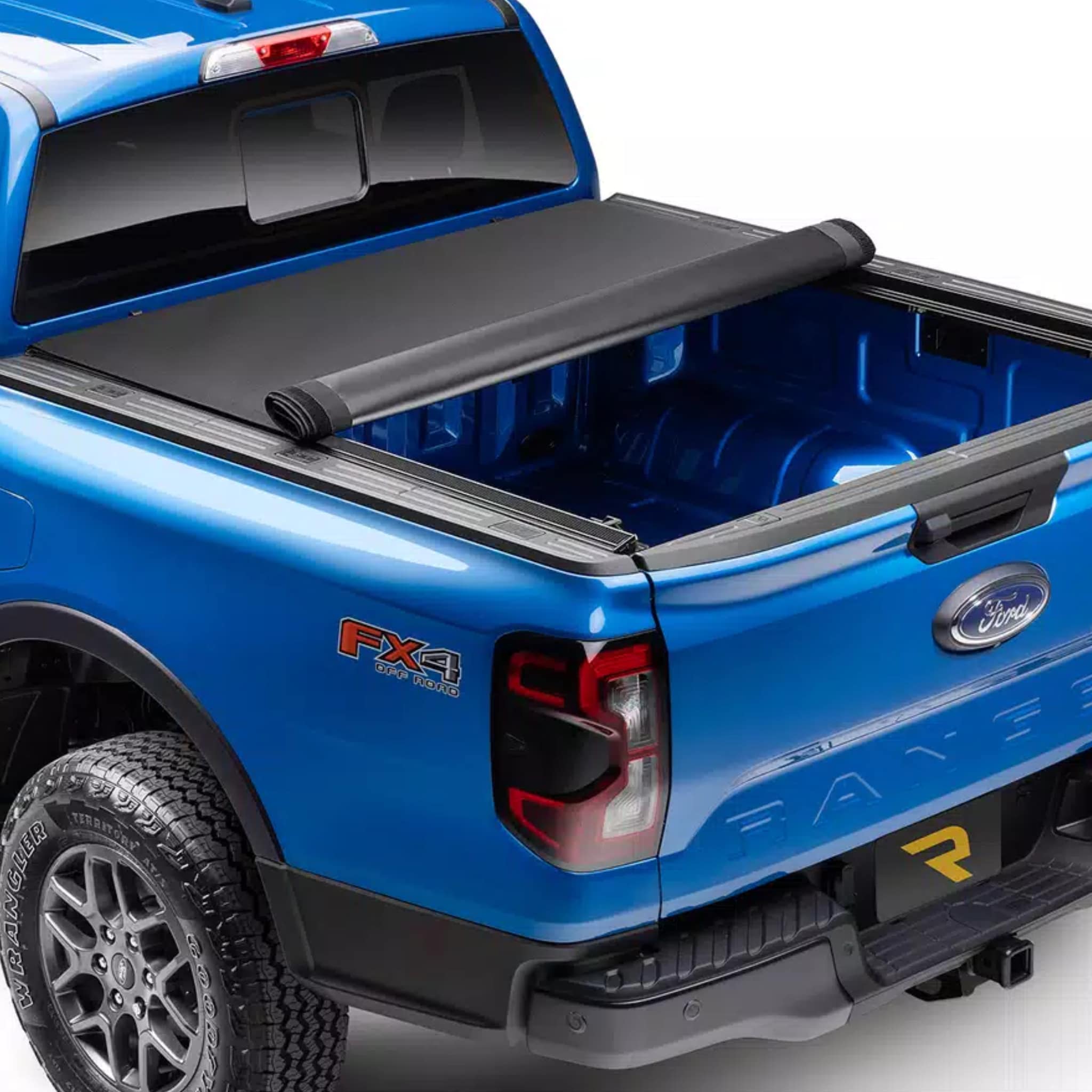 Truxedo tonneau cover on work truck