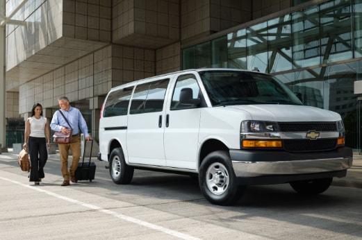 Passenger van rental