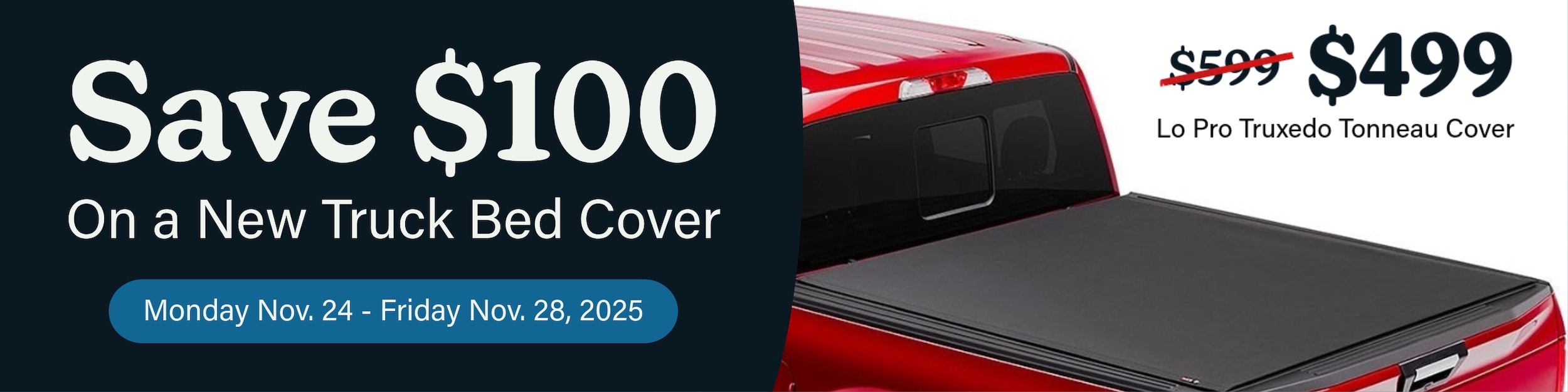 Black Friday Truck Bed Cover Deal