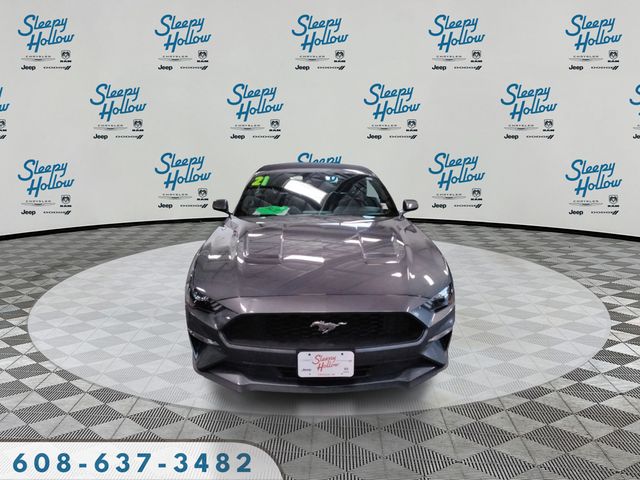 Used 2021 Ford Mustang EcoBoost Premium with VIN 1FATP8UH9M5101432 for sale in Viroqua, WI