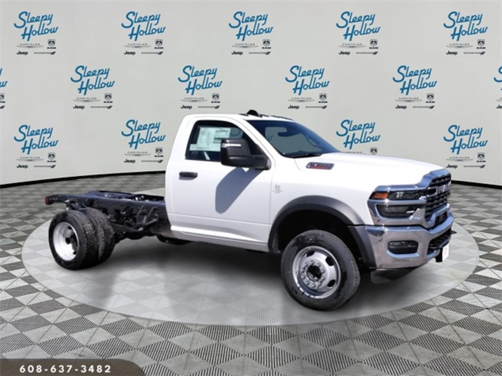 New 2025 Ram 5500 Chassis Cab 5500 TRADESMAN CHASSIS REGULAR CAB 4X4 60' CA Pickup