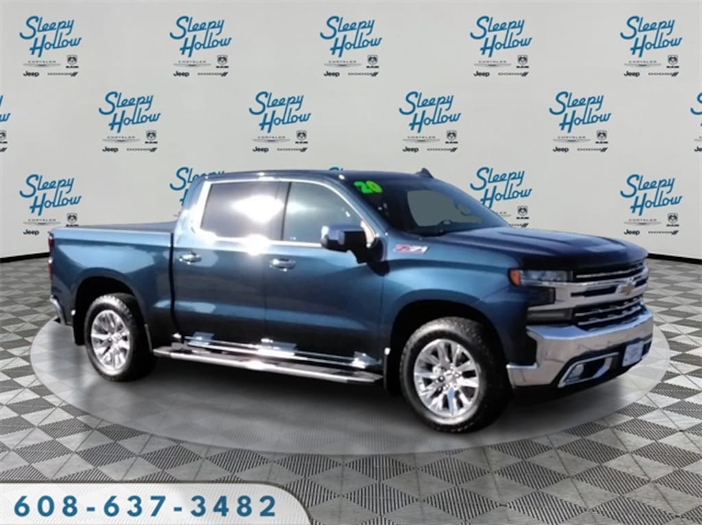 Used 2020 Chevrolet Silverado 1500 LTZ Truck Crew Cab