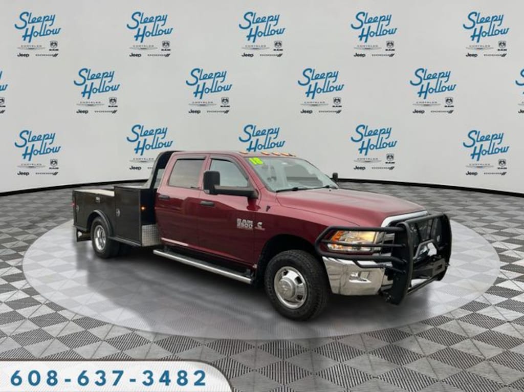 Used 2018 Ram 3500 Chassis Tradesman/SLT/Laramie Truck Crew Cab