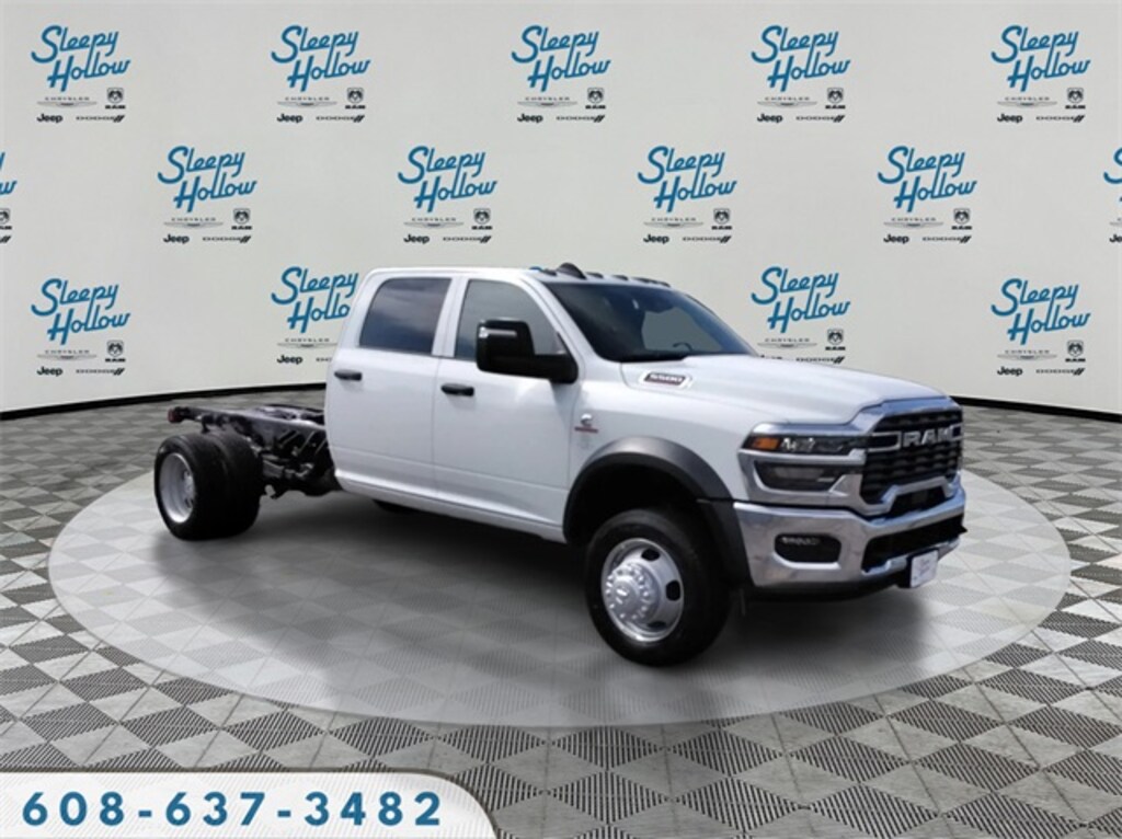New 2025 Ram 5500 Chassis Cab 5500 TRADESMAN CHASSIS CREW CAB 4X4 60' CA Pickup