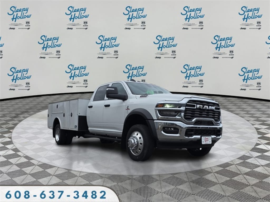 New 2026 Ram 5500 Chassis Cab 5500 TRADESMAN CHASSIS CREW CAB 4X4 84' CA Pickup
