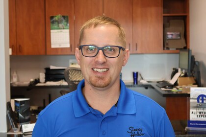 Staff member Nick Berger from ID_1a60b7