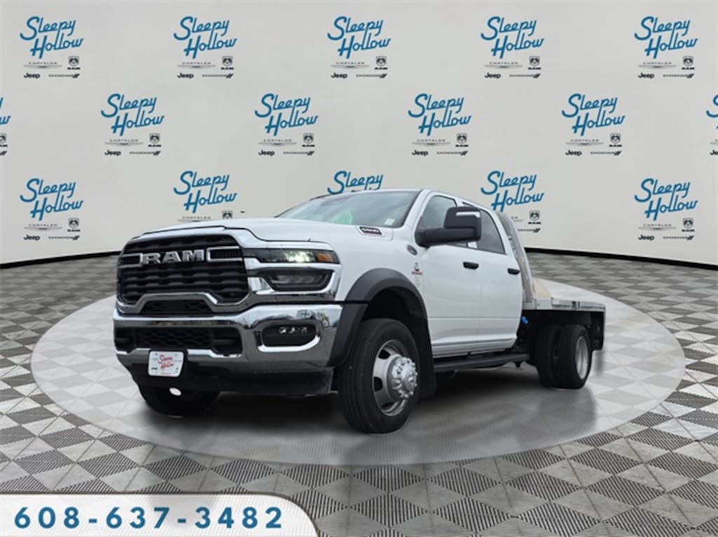 New 2025 Ram 5500 Chassis Cab 5500 TRADESMAN CHASSIS CREW CAB 4X4 60' CA Pickup