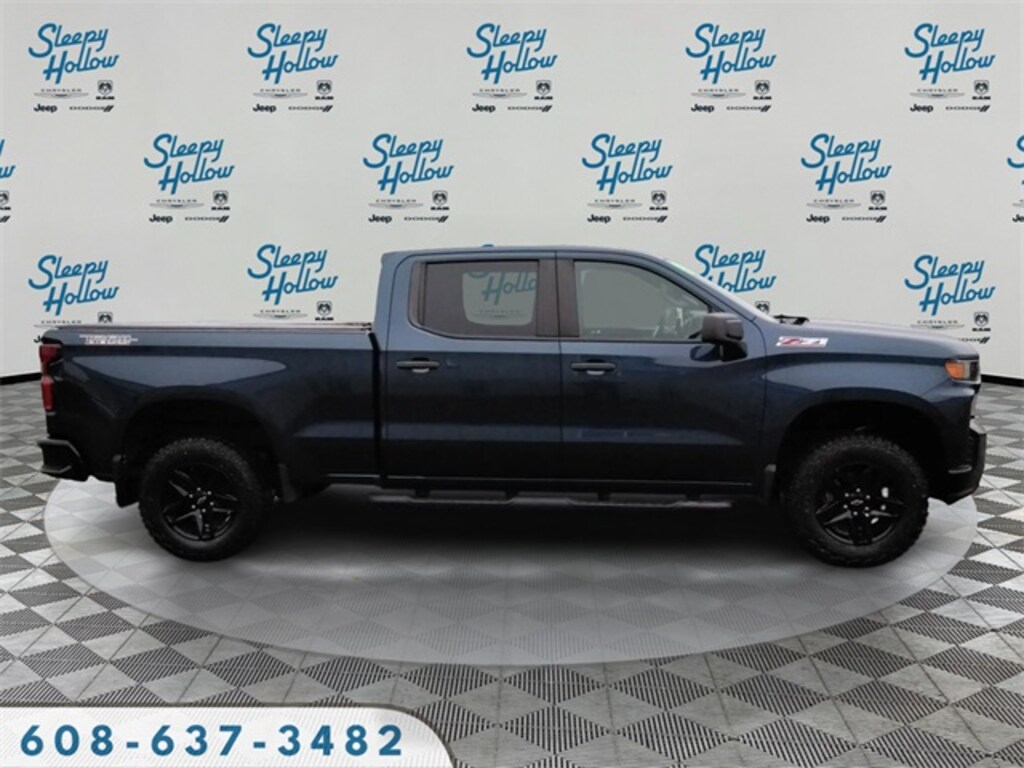 Used 2019 Chevrolet Silverado 1500 Silverado Custom Trail Boss Truck Crew Cab