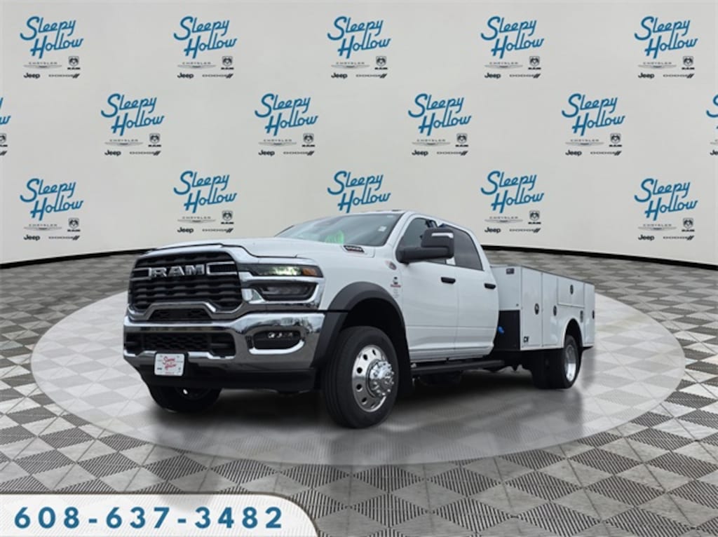 New 2026 Ram 5500 Chassis Cab 5500 TRADESMAN CHASSIS CREW CAB 4X4 84' CA Pickup