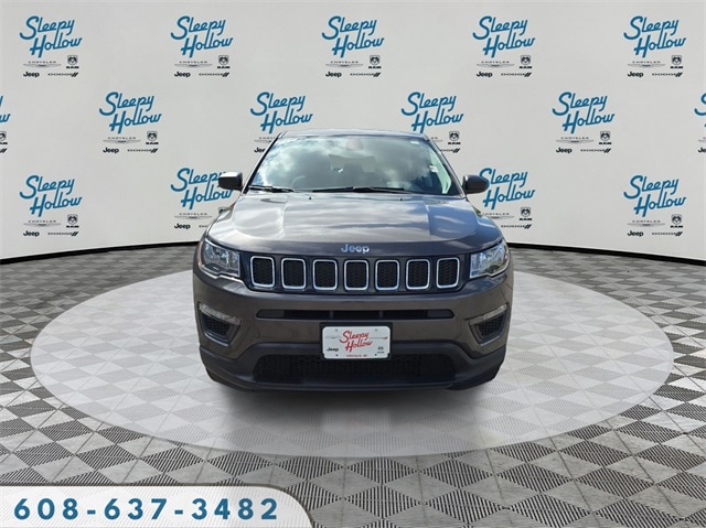 Used 2018 Jeep Compass Sport with VIN 3C4NJDAB6JT376216 for sale in Viroqua, WI