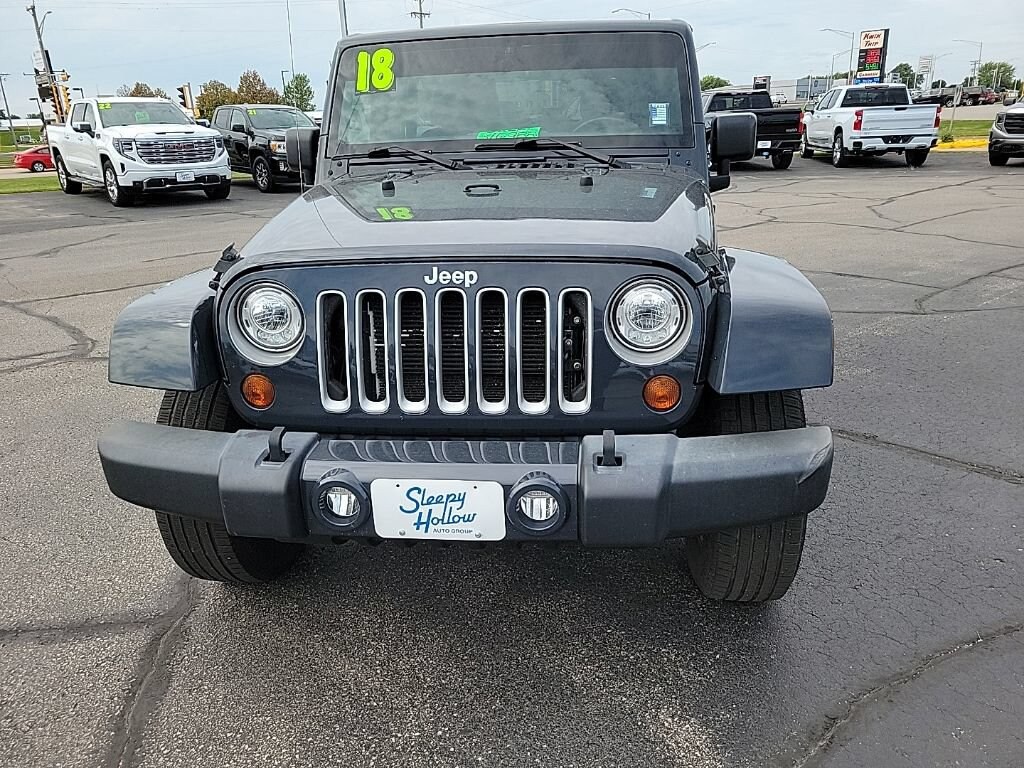 Used 2018 Jeep Wrangler JK Unlimited Sahara