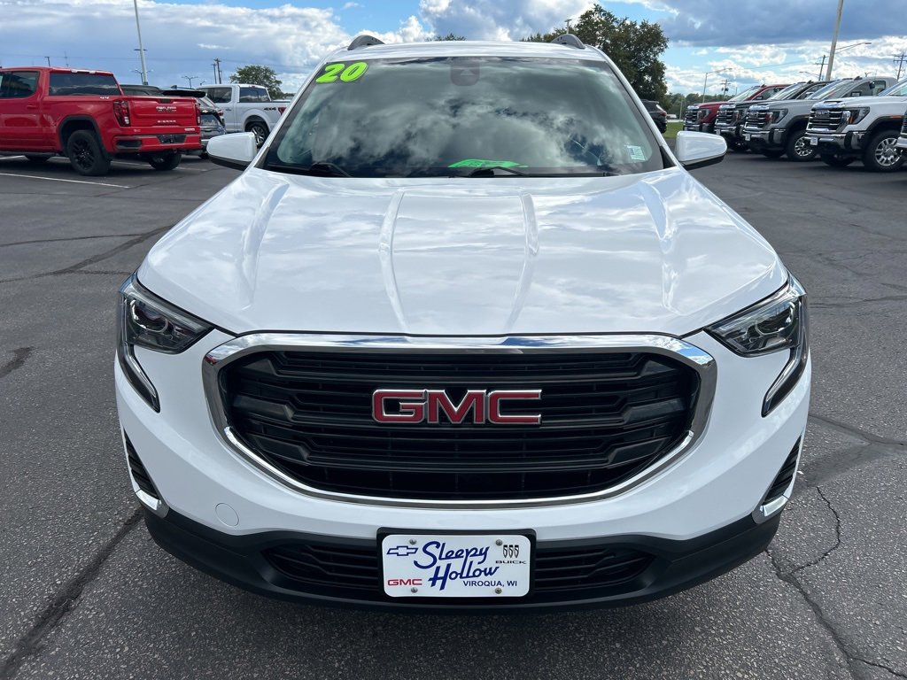 Used 2020 GMC Terrain SLE with VIN 3GKALTEV7LL214707 for sale in Viroqua, WI