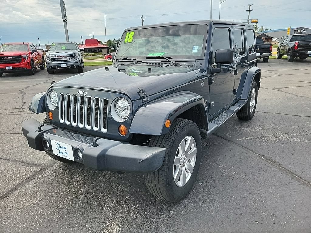 Used 2018 Jeep Wrangler JK Unlimited Sahara