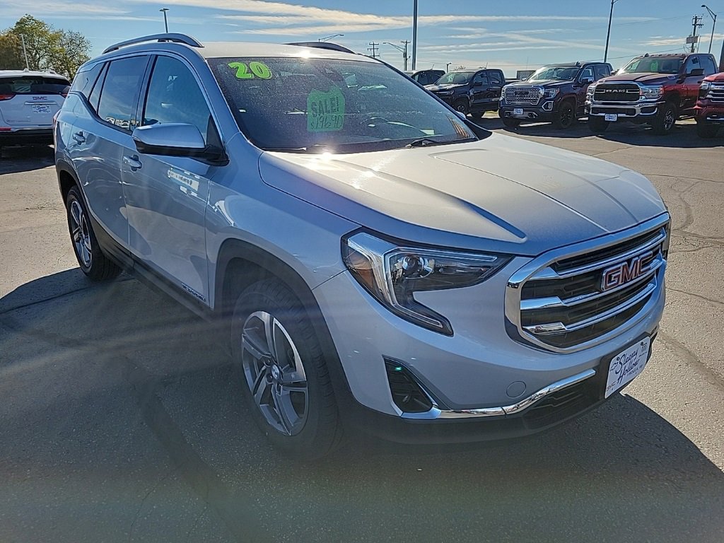 Used 2020 GMC Terrain SLT with VIN 3GKALVEV2LL251322 for sale in Viroqua, WI