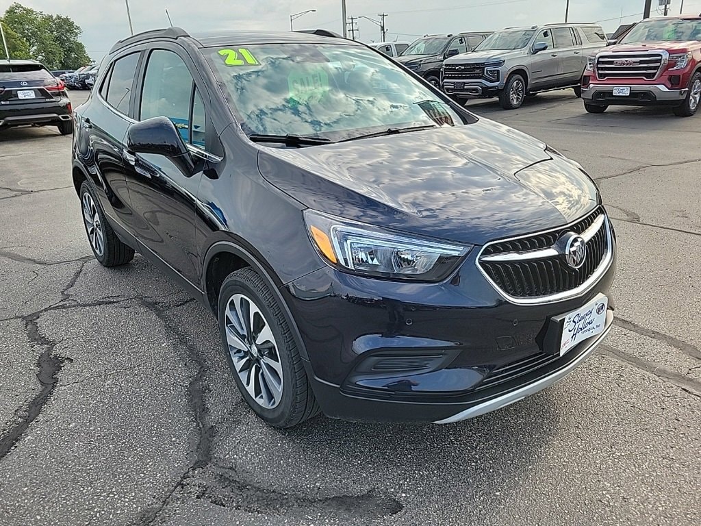 Used 2021 Buick Encore Preferred with VIN KL4CJESB4MB335613 for sale in Viroqua, WI