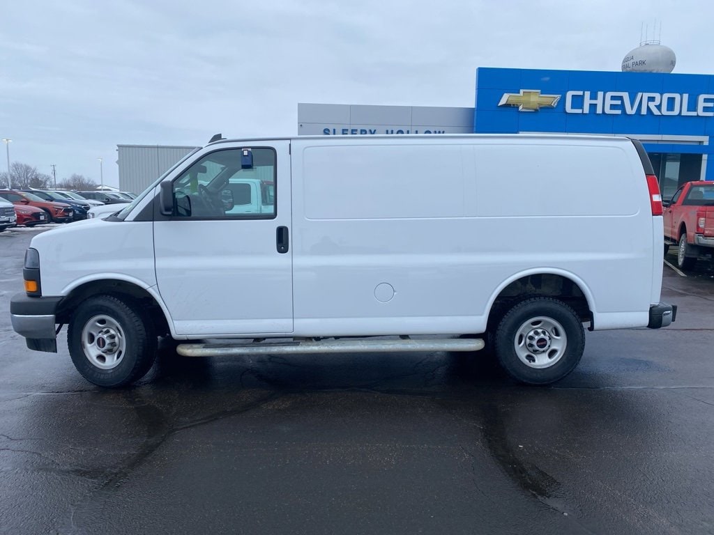 Used 2022 GMC Savana Cargo Work Van with VIN 1GTW7AFP1N1215338 for sale in Viroqua, WI