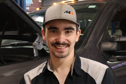 Staff member Evan Campbell from ID_0d8c31