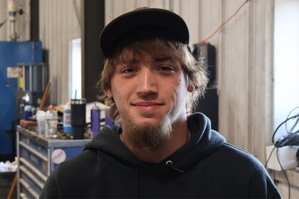 Staff member Blake Hanson from ID_0d8c31