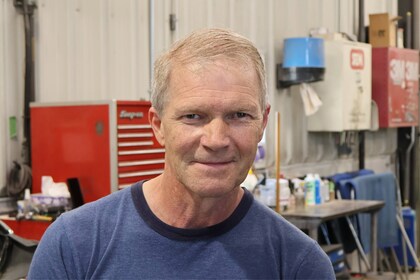 Staff member Larry Gabrielson from ID_584d85