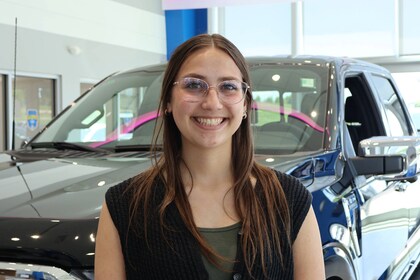 Staff member Arin Hendrickson from ID_e8535d