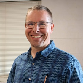 Staff member Nick Veglahn from ID_6248e0