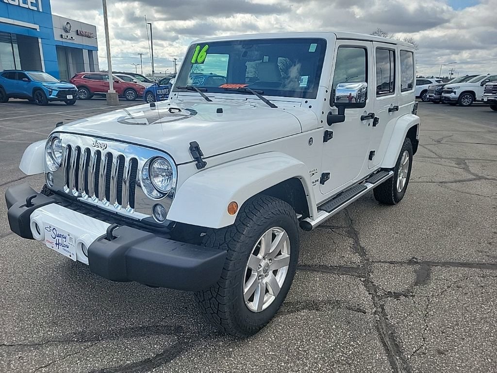 Used 2016 Jeep Wrangler Unlimited Sahara SUV
