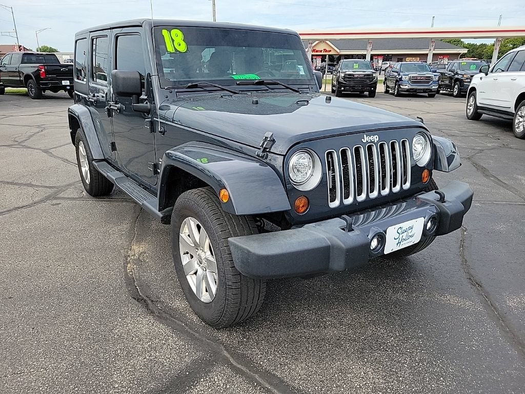 Used 2018 Jeep Wrangler JK Unlimited Sahara