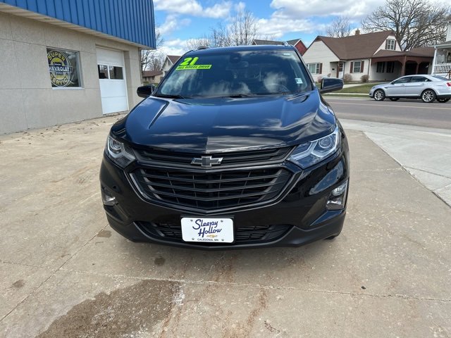 Used 2021 Chevrolet Equinox LT with VIN 3GNAXUEV3ML344885 for sale in Caledonia, Minnesota